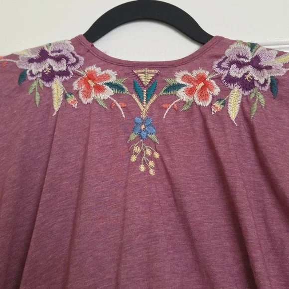 Johnny Was Embroidered Top Size M - Picture 5 of 7